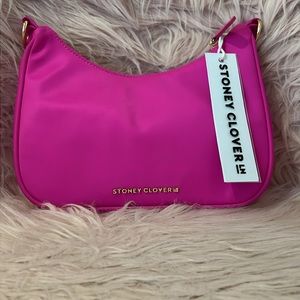 STONEY CLOVER LANE SOLD OUT FUCHSIA Curved Crossbody Bag